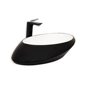 Lena E-8132S Tezgah Üstü Porselen Lavabo