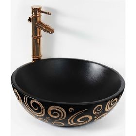 Lena E-9002 Tezgah Üstü Özel Seri Porselen Lavabo