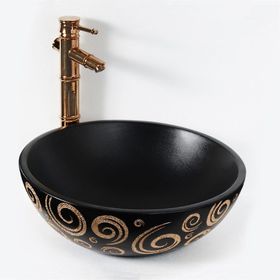 Lena E-9002 Tezgah Üstü Özel Seri Porselen Lavabo