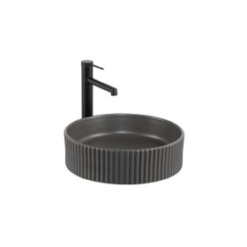 Lena E-W1001MF Mat Füme Tezgah Üstü Lavabo