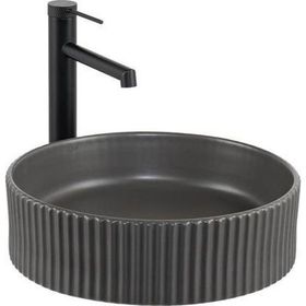 Lena E-W1001MF Mat Füme Tezgah Üstü Lavabo