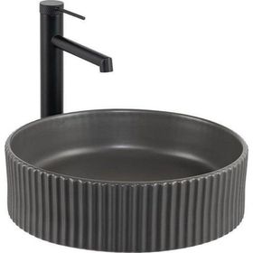 Lena E-W1001MF Mat Füme Tezgah Üstü Lavabo