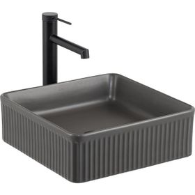 Lena E-W1003MF Mat Füme Tezgah Üstü Lavabo
