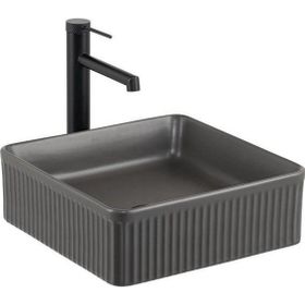 Lena E-W1003MF Mat Füme Tezgah Üstü Lavabo