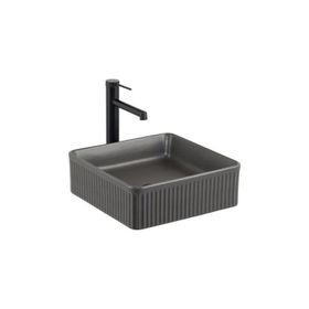 Lena E-W1003MF Mat Füme Tezgah Üstü Lavabo