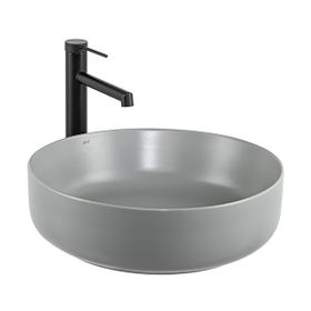 Lena E-W1201MG Mat Gri Tezgah Üstü Lavabo