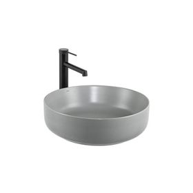Lena E-W1201MG Mat Gri Tezgah Üstü Lavabo