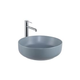 Lena E-W1201MM Mat Mavi Tezgahüstü Lavabo