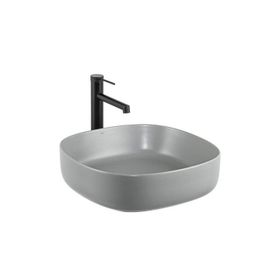 Lena E-W1203MG Mat Gri Tezgah Üstü Lavabo