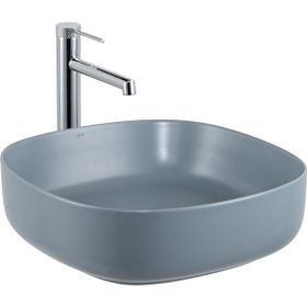 Lena E-W1203MM Mat Mavi Tezgahüstü Lavabo