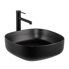 Lena E-W1203MS Mat Siyah Tezgah Üstü Lavabo