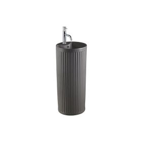 Lena E-W310MF Mat Füme Monoblok Lavabo