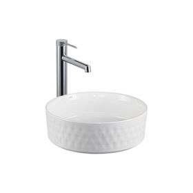Lena E-W5001 Beyaz Tezgahüstü Lavabo