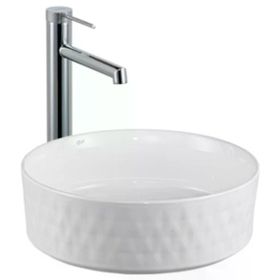 Lena E-W5001 Beyaz Tezgahüstü Lavabo