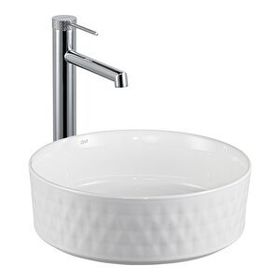 Lena E-W5001 Beyaz Tezgahüstü Lavabo
