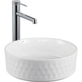 Lena E-W5001 Beyaz Tezgahüstü Lavabo