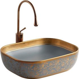 Lena EH-4290MGR Tezgah Üstü Porselen Lavabo
