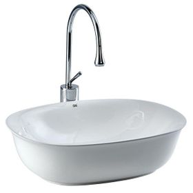 Lena EH-4600 Beyaz Tezgah Üstü Lavabo