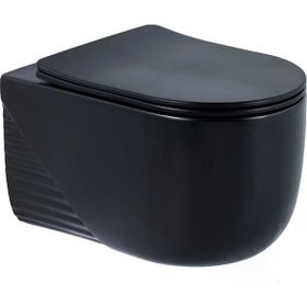 Lena ET-H5110MS Mat Siyah Kapak Dahil Asma Klozet