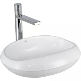 Lena EY-4710 Beyaz Tezgahüstü Lavabo