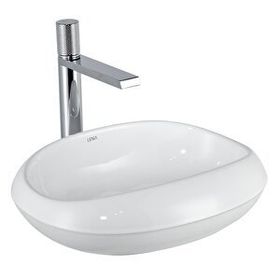 Lena EY-4710 Beyaz Tezgahüstü Lavabo