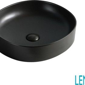 Lena EY-4711MS Mat Siyah Tezgahüstü Lavabo