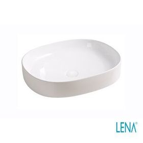 Lena EY-4712 Beyaz Tezgahüstü Lavabo