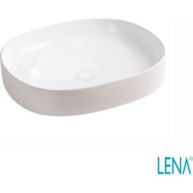 Lena EY-4712 Beyaz Tezgahüstü Lavabo