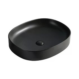 Lena EY-4712MS Mat Siyah Tezgahüstü Lavabo