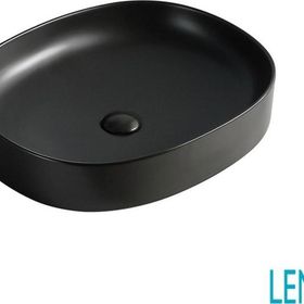 Lena EY-4712MS Mat Siyah Tezgahüstü Lavabo