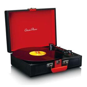 Lenco Classic Phono Tt-110 Siyah Hoparlörlü Bluetoothlu Pikap