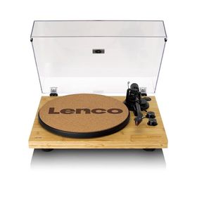 Lenco LBT-335BA Bambu Gövdeli Bluetoothlu Ortofon 2M Kırmızı Kartuşlu Pikap Plak Çalar