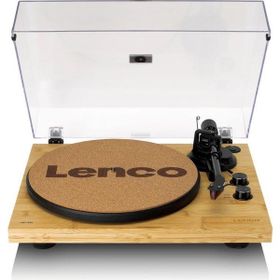 Lenco LBT-335BA Bambu Gövdeli Bluetoothlu Ortofon 2M Kırmızı Kartuşlu Pikap Plak Çalar