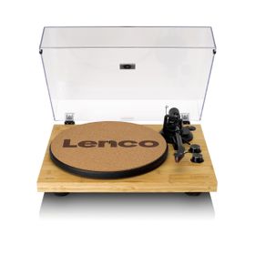 Lenco LBT-335BA Bambu Gövdeli Bluetoothlu Ortofon 2M Kırmızı Kartuşlu Pikap Plak Çalar