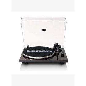 Lenco LBT-345WA Ahşap Ceviz Bluetooth ve Ortofon 2M Kırmızı Kartuşlu Pikap Plak Çalar