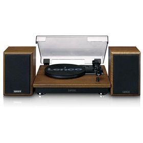 Lenco Ls-100Wd Harici Hoparlörlü Bluetoothlu Ahşap Pikap