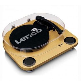 Lenco LS-40WD Plak Çalar Ahşap Hoparlörlü Pikap
