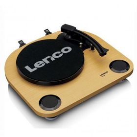 Lenco LS-40WD Plak Çalar Ahşap Hoparlörlü Pikap