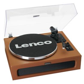 Lenco LS-430BN Kahvrengi Dahili Hoparlörlü Bluetooth Pikap