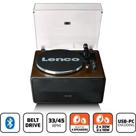 Lenco LS-470 WA Ahşap Bluetooth Pikap