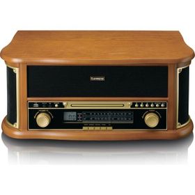 Lenco TCD-2551WD Ahşap Retro Bluetooth Pikap