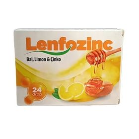 Lenfozinc Bal Limon Çinko İçeren 24 Pastil