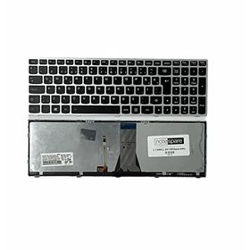Lenovo 20466 Gümüş Notebook Klavye