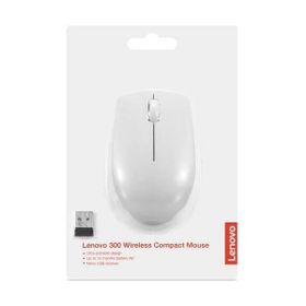 Lenovo 300 Beyaz Optik Kablosuz Oyuncu Mouse