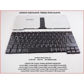 Lenovo 3000 N100 Klavye