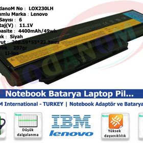 Lenovo 42T4863 Uyumlu Batarya Pil