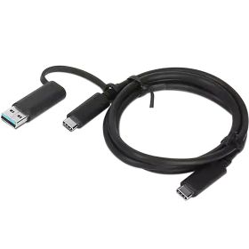 Lenovo 4X90U90618 Hybrid USB-C with USB-A Cable