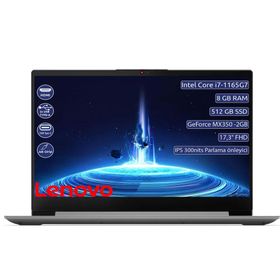 Lenovo 82H900BLTXA83 IdeaPad Intel Core i7-1165G7 12 GB Ram 1 TB SSD MX350 Windows 10 Pro 17.3'' Fhd Taşınabilir Bilgisayar