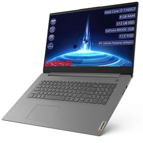 Lenovo 82H900BLTXA83 IdeaPad Intel Core i7-1165G7 12 GB Ram 1 TB SSD MX350 Windows 10 Pro 17.3'' Fhd Taşınabilir Bilgisayar