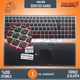 Lenovo 9Z.N8RSC.301 9Z.N8RSC.30T Notebook Uyumlu Klavye